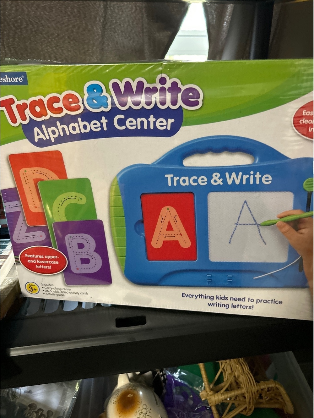 Lakeshore Trace & Write Alphabet Center Educational Toy